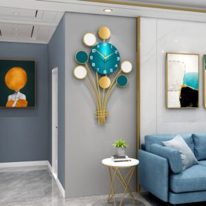 The Green Flower Wall Clock JT20181