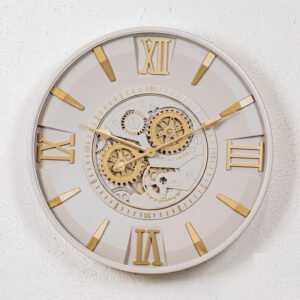 Vintage Steampunk Moving Gear Wall Clock R001